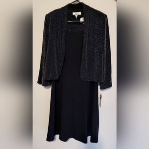 Women formal dress with jacket Size 10